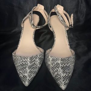 Banana Republic snakeskin heels